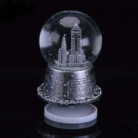 City Light Snow Globe