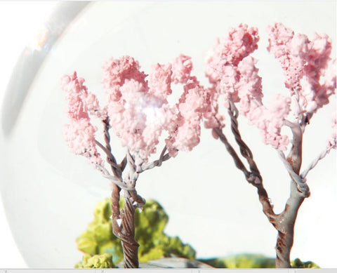 Cherry Blossoms Snow Ball