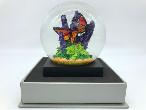 Butterfly Purple Flower Snowball