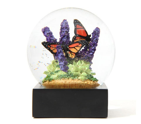 Butterfly Purple Flower Snowball
