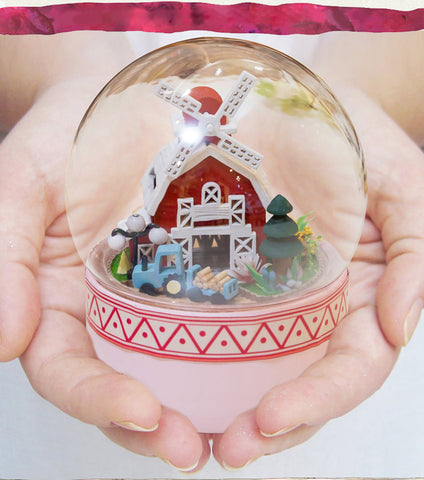 Mini Dollhouse Crystal Ball