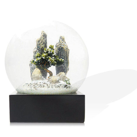 Stone Snow Globe