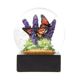 Butterfly Purple Flower Snowball