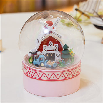 Mini Dollhouse Crystal Ball
